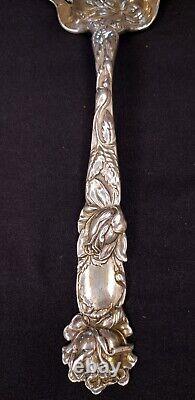 Bridal Rose (1903) by Alvin Sterling, Large Salad/Berry Serving Set 2 Piece