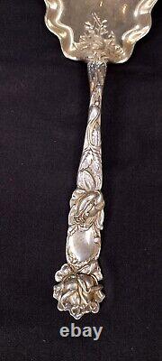 Bridal Rose (1903) by Alvin Sterling, Large Salad/Berry Serving Set 2 Piece