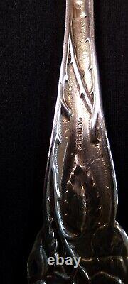 Bridal Rose (1903) by Alvin Sterling, Large Salad/Berry Serving Set 2 Piece