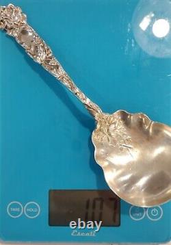 Bridal Rose (1903) by Alvin Sterling, Large Salad/Berry Serving Spoon Piece