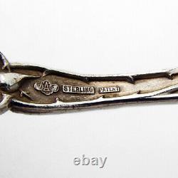 Bridal Rose 6 Dinner Forks Set Alvin Sterling Silver Pat 1903 Mono D