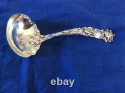 Bridal Rose Alvin sterling gravy ladle