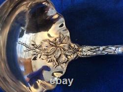 Bridal Rose Alvin sterling gravy ladle