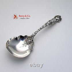 Bridal Rose Berry Spoon Alvin Sterling Silver 1903 Monogram CD