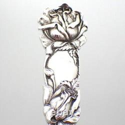 Bridal Rose Forks Set of 6 Alvin Sterling Silver 1903 No Mono