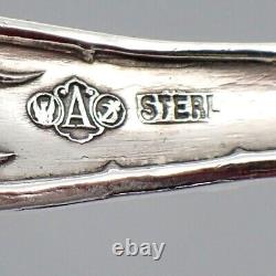 Bridal Rose Forks Set of 6 Alvin Sterling Silver 1903 No Mono