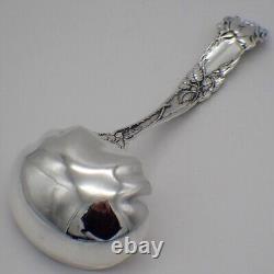 Bridal Rose Gravy Ladle Alvin Sterling Siler 1903 Mono B