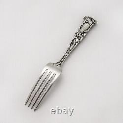 Bridal Rose Youth Fork Alvin Sterling Silver 1903 Mono MW