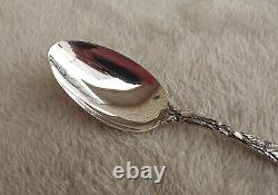 Bridal Rose by Alvin 8 3/8 Sterling table spoon no mono Very Nice