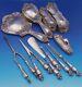 Bridal Rose By Alvin Simons Sterling Silver Dresser Set 11pc With Mono K #3126