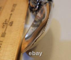 Bridal Rose by Alvin Sterling Silver Baby Spoon Bent Handle Original 3 1/2