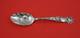 Bridal Rose By Alvin Sterling Silver Berry Spoon Withembossed Roses In Bowl 8 3/8