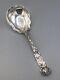 Bridal Rose By Alvin Sterling Silver Casserole Or Berry Serving Spoon 7.5