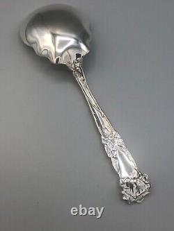 Bridal Rose by Alvin Sterling Silver Casserole or Berry Serving Spoon 7.5