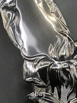 Bridal Rose by Alvin Sterling Silver Casserole or Berry Serving Spoon 7.5