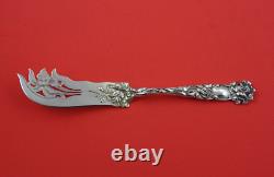 Bridal Rose by Alvin Sterling Silver Cheese Knife AS rare with roses 7 1/4