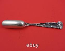 Bridal Rose by Alvin Sterling Silver Cheese Scoop withFlower in Bowl Orig 7 1/2