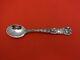 Bridal Rose By Alvin Sterling Silver Chocolate Spoon Long Handle 4 3/4