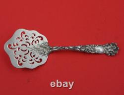 Bridal Rose by Alvin Sterling Silver Cucumber Server 6 3/8 Heirloom Serving