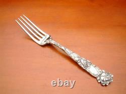 Bridal Rose by Alvin Sterling Silver Dinner Fork 7 5/8