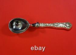 Bridal Rose by Alvin Sterling Silver Ice Cream Scoop HHWS Custom Made 7