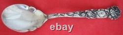 Bridal Rose by Alvin Sterling Silver Ice Cream Spoon Fluted Bowl 5 1/4 Original