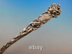 Bridal Rose by Alvin Sterling Silver Jelly Cake Server Pierced 9 1/8 Floral