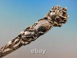 Bridal Rose by Alvin Sterling Silver Jelly Cake Server Pierced 9 1/8 Floral