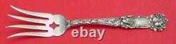 Bridal Rose by Alvin Sterling Silver Silver Beef Fork Pierced 6 Serving