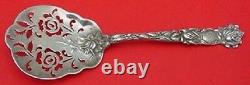 Bridal Rose by Alvin Sterling Silver Tomato Server Pierced with Roses 8