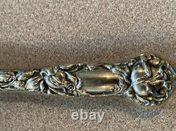 Bridal Rose by Alvin Sterling Silver Wedding Cake Knife 12 REAL MARKED ALVIN