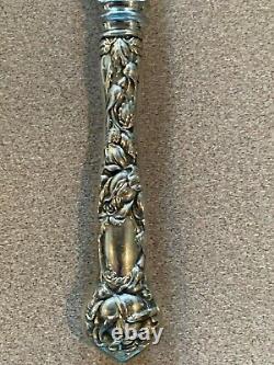 Bridal Rose by Alvin Sterling Silver Wedding Cake Knife 12 REAL MARKED ALVIN