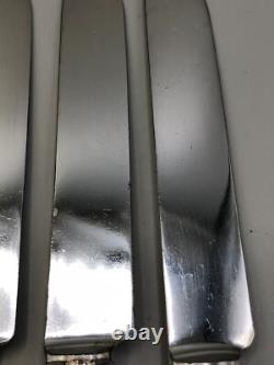 Bridal Rose by Alvin Sterling Silver group of 5 Luncheon Knives 8 5/8, mono H
