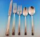 Chapel Bells By Alvin Sterling Silver Flatware Set For 8 Service 41 Pieces