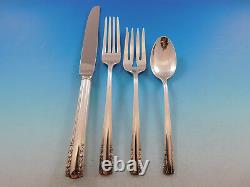 Chapel Bells by Alvin Sterling Silver Flatware Set for 8 Service 41 pieces