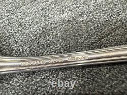 Chased Romantique by Alvin Sterling Silver Flatware, 27 Pieces 6 Place Settings
