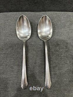 Chased Romantique by Alvin Sterling Silver Flatware, 27 Pieces 6 Place Settings