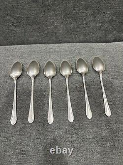 Chased Romantique by Alvin Sterling Silver Flatware, 27 Pieces 6 Place Settings
