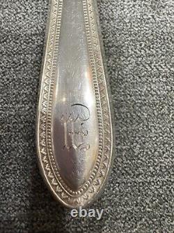 Chased Romantique by Alvin Sterling Silver Flatware, 27 Pieces 6 Place Settings