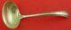 Chased Romantique By Alvin Sterling Silver Gravy Ladle 6 Serving Silverware