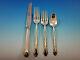 Chased Romantique By Alvin Sterling Silver Regular Place Setting(s) 4pc Vintage