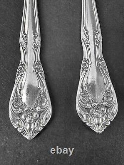 Chateau Rose (Sterling, 1940) by ALVIN Group of 4 Bread & Butter Spreaders