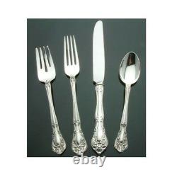 Chateau Rose by Alvin Sterling Silver 4 piece Place Setting French Blade Kf