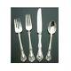Chateau Rose By Alvin Sterling Silver 4 Piece Place Setting French Blade Kf
