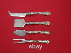 Chateau Rose by Alvin Sterling Silver Cheese Serving Set 4 Piece HHWS Custom