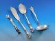 Chateau Rose By Alvin Sterling Silver Essential Serving Set Small 4 Piece