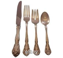 Chateau Rose by Alvin Sterling Silver Flatware Set For 8 Service 38 Pieces