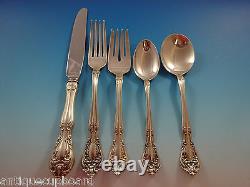 Chateau Rose by Alvin Sterling Silver Flatware Set For 8 Service 40 Pieces