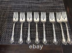 Chateau Rose by Alvin Sterling Silver Flatware Set For 8 Service 48 Pieces