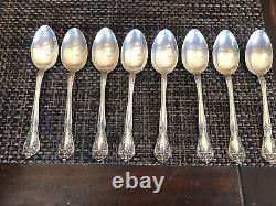 Chateau Rose by Alvin Sterling Silver Flatware Set For 8 Service 48 Pieces